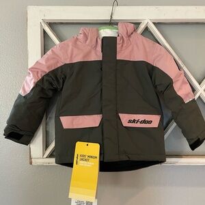 Ski-Doo Kids' Pink  Jacket 6